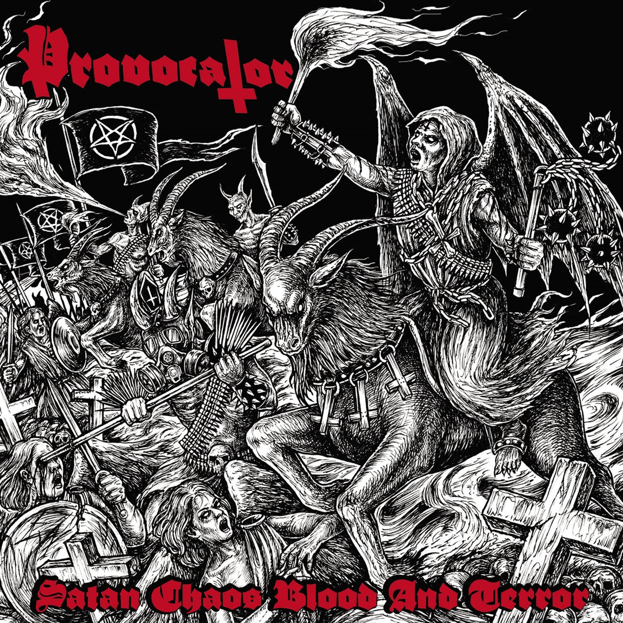 Provocator - Satan, Chaos, Blood And Terror - Black Metal - CD