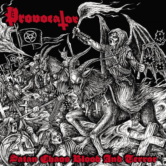 Provocator - Satan, Chaos, Blood And Terror - Black Metal - CD