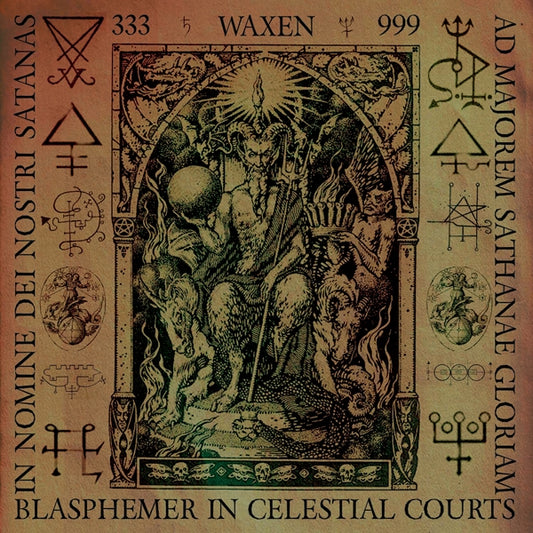 Waxen - Blasphemer In Celestial Courts - Black Metal - CD
