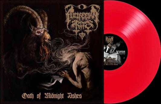 Luciferian Rites - Oath Of Midnight Ashes (Clear Altar Blood Red Vinyl) - Black Metal - LP
