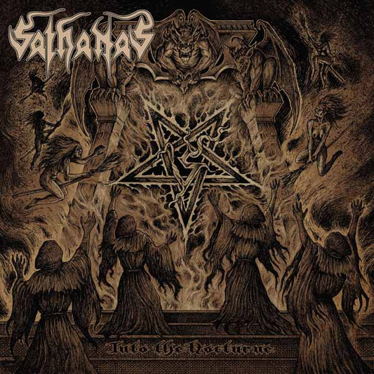 Sathanas - Into The Nocturne (Clear Sepia Brown) - Death Metal - LP