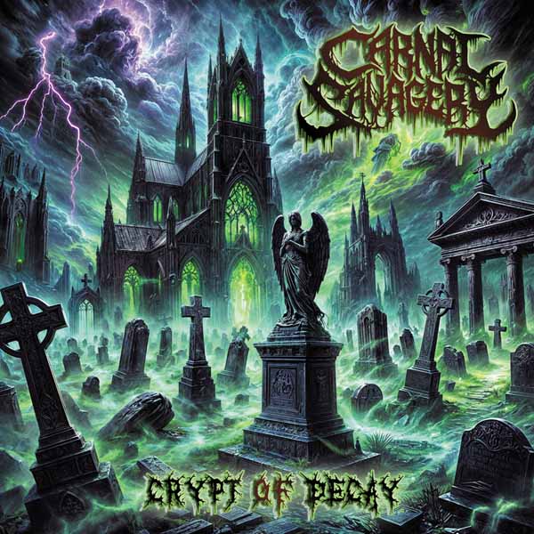 Carnal Savagery - Crypt Of Decay - Death Metal - LP