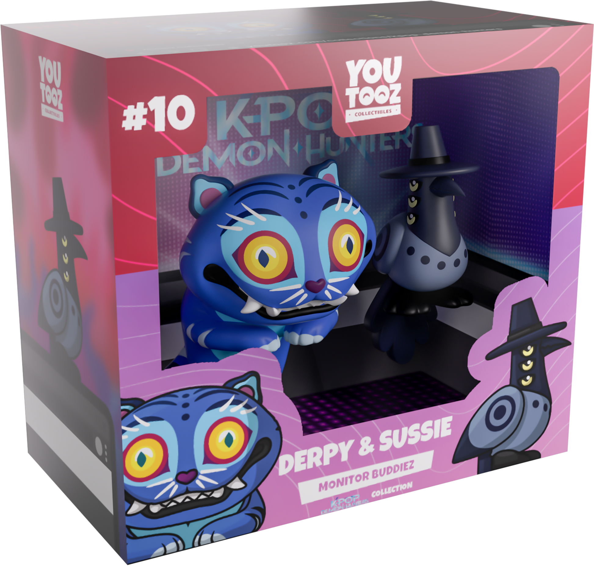 Youtooz - Derpy & Sussie Monitor Buddiez - K-Pop Demon Hunters