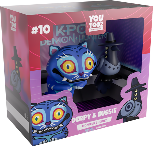 Youtooz - Derpy & Sussie Monitor Buddiez - K-Pop Demon Hunters