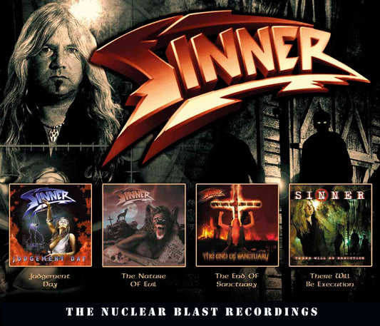 Sinner - The Nuclear Blast Recordings - Metal - 4CD