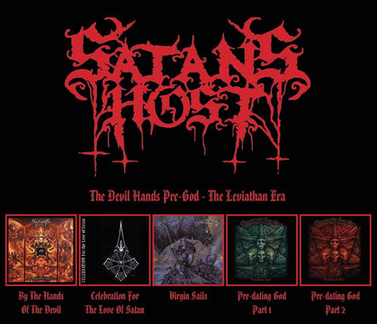 Satans Host - The Devil Hands Pre-God - The Leviathan Era - Black Metal - 5CD