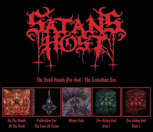 Satans Host - The Devil Hands Pre-God - The Leviathan Era - Black Metal - 5CD