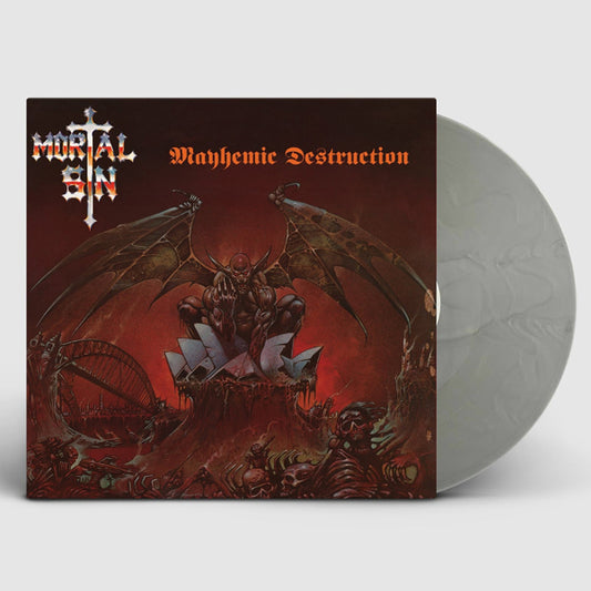 Mortal Sin - Mayhemic Destruction - Silver Vinyl Edition - Thrash Metal - LP