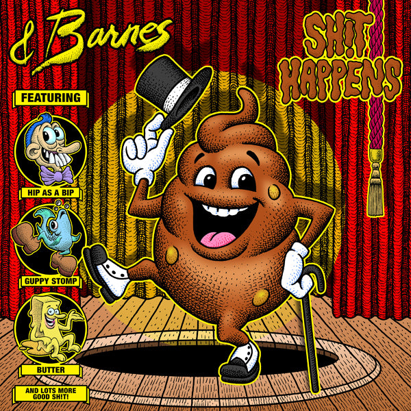 & Barnes - Shit Happens (Brown Vinyl) - Rock/Pop - LP