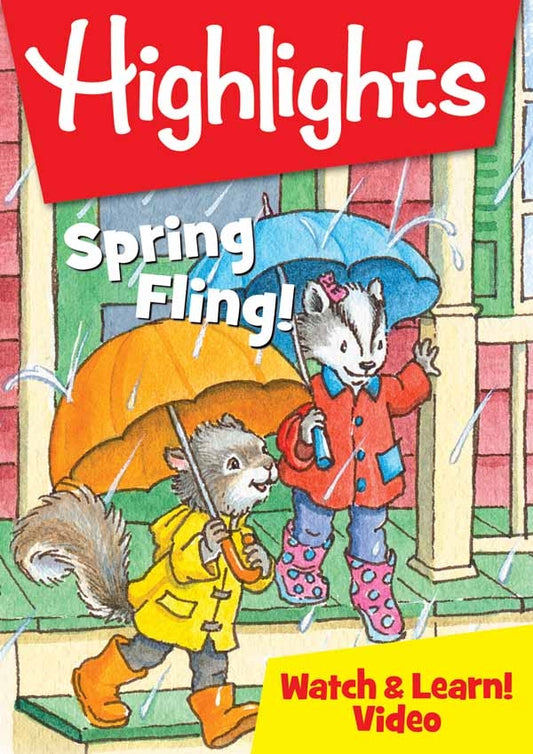 Feature Film - Highlights Watch & Learn!: Spring Fling! - Film/TV/Character - DVD