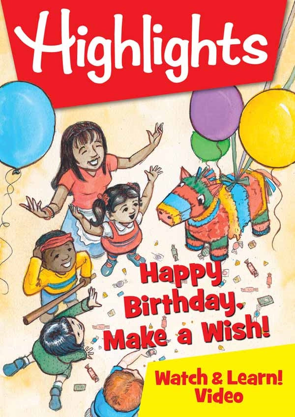 Feature Film - Highlights Watch & Learn!: Happy Birthday, Make A Wish! - Film/TV/Character - DVD