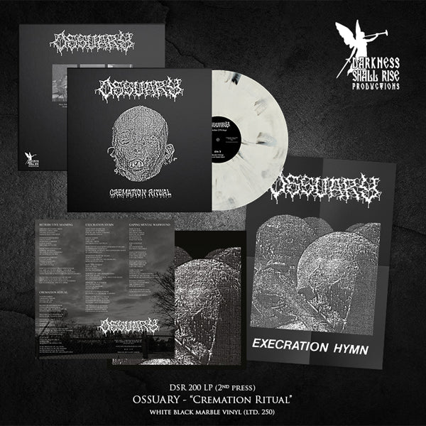 Ossuary - Cremation Ritual (White/Black Marble Vinyl) - Death Metal - MLP
