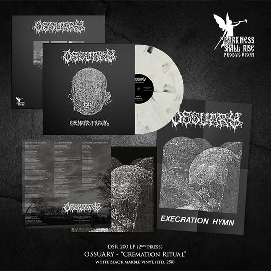 Ossuary - Cremation Ritual (White/Black Marble Vinyl) - Death Metal - MLP