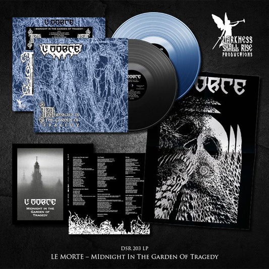 Le Morte - Midnight In The Garden Of Tragedy (Blue Vinyl) - Death Metal - LP