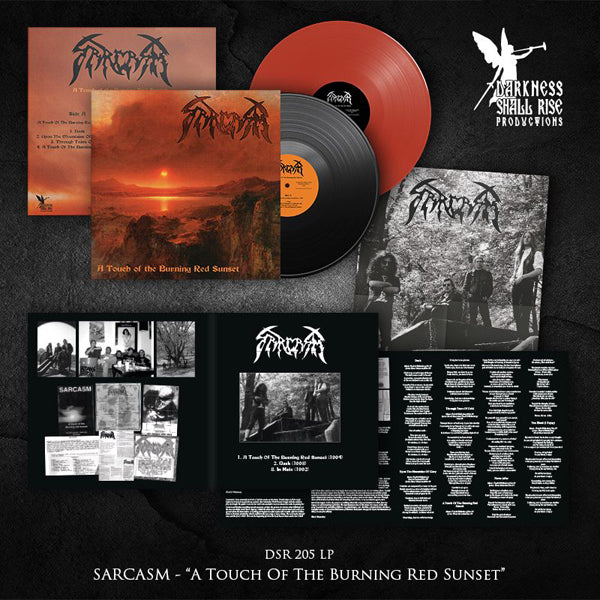 Sarcasm - A Touch Of The Burning Red Sunset (Rusty Red Vinyl) - Death Metal - LP