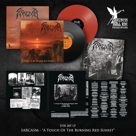 Sarcasm - A Touch Of The Burning Red Sunset (Rusty Red Vinyl) - Death Metal - LP