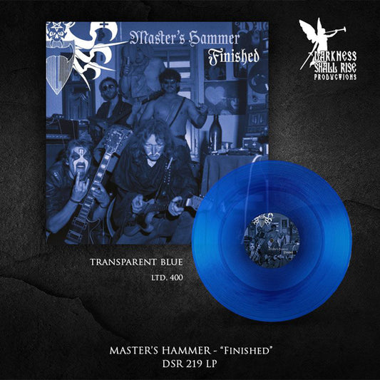 Master'S Hammer - Finished (Transparent Blue Vinyl) - Black Metal - LP