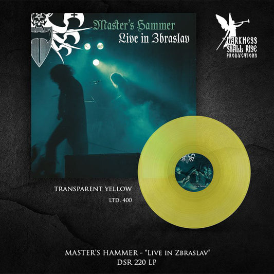 Master'S Hammer - Live In Zbraslav 1989 (Transparent Yellow Vinyl) - Black Metal - LP