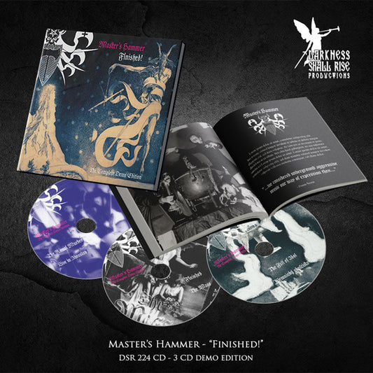 Master'S Hammer - Finished! The Complete Demo Edition (3Cd Hardcover Book W/ Booklet) - Black Metal - 3CD