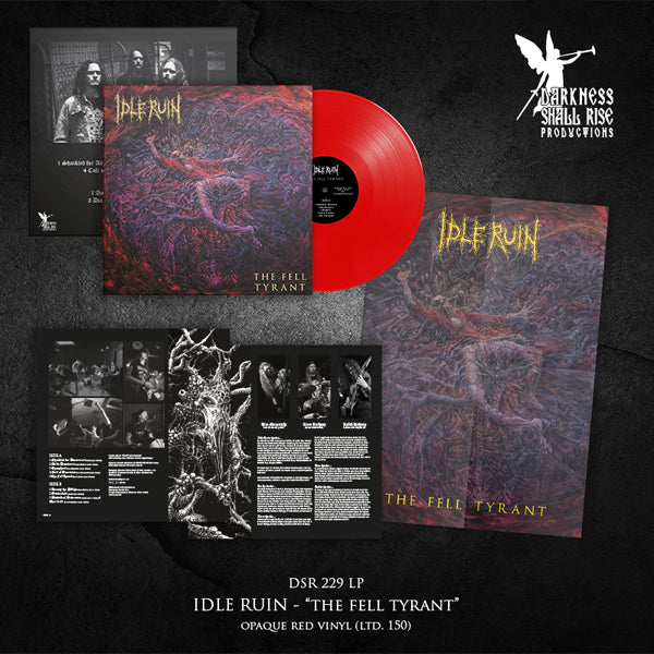 Idle Ruin - The Fell Tyrant (Red Vinyl) - Death Metal - LP