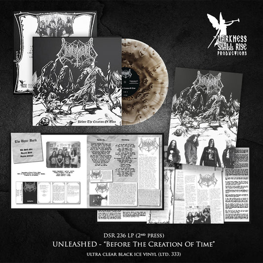 Unleashed - Before The Creation Of Time (Ultra Clear Black Ice Vinyl) - Death Metal - LP
