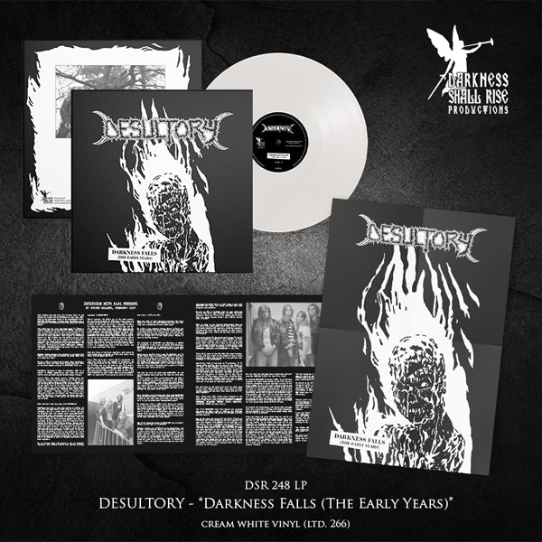Desultory - Darkness Falls [The Early Years] (Cream White Vinyl) - Death Metal - LP