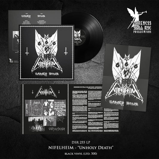 Nifelheim - Unholy Death (Black Vinyl) - Black Metal - LP