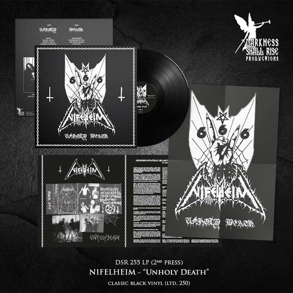 Nifelheim - Unholy Death (Black Vinyl 2Nd Press) - Black Metal - LP