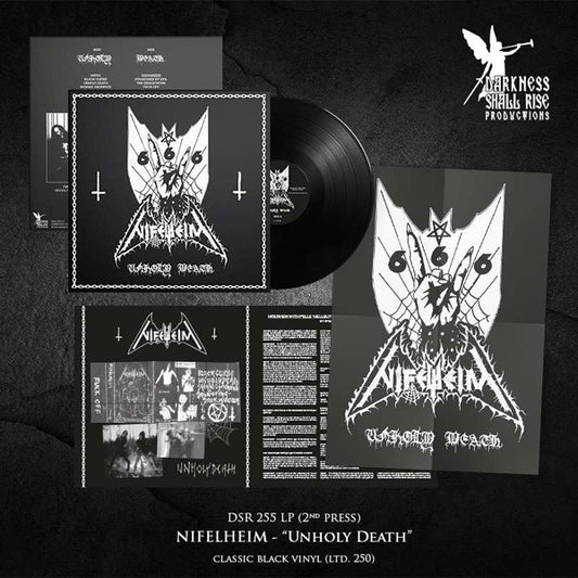 Nifelheim - Unholy Death (Black Vinyl 2Nd Press) - Black Metal - LP
