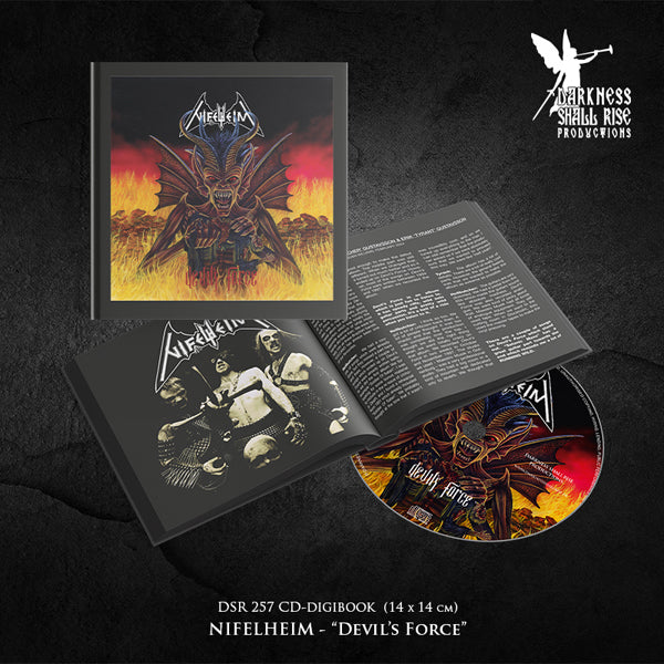 Nifelheim - Devil'S Force (Hardcover-Digibook) - Black Metal - CDBK