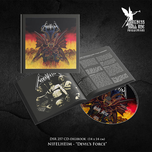 Nifelheim - Devil'S Force (Hardcover-Digibook) - Black Metal - CDBK