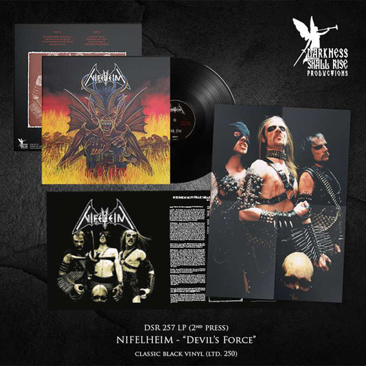 Nifelheim - Devil'S Force (Black Vinyl 2Nd Press) - Black Metal - LP