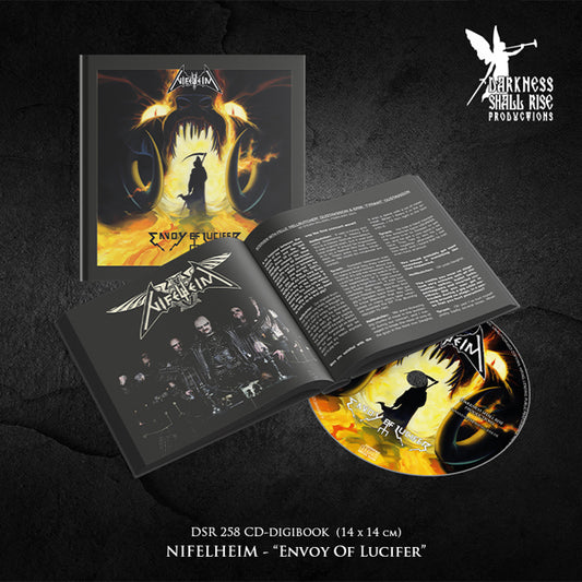 Nifelheim - Envoy Of Lucifer (Hardcover-Digibook) - Black Metal - CDBK