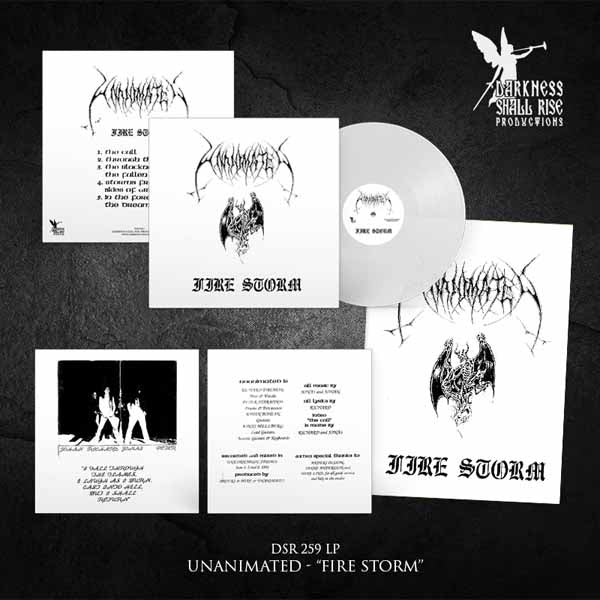 Unanimated - Fire Storm (White Vinyl) - Death Metal - MLP