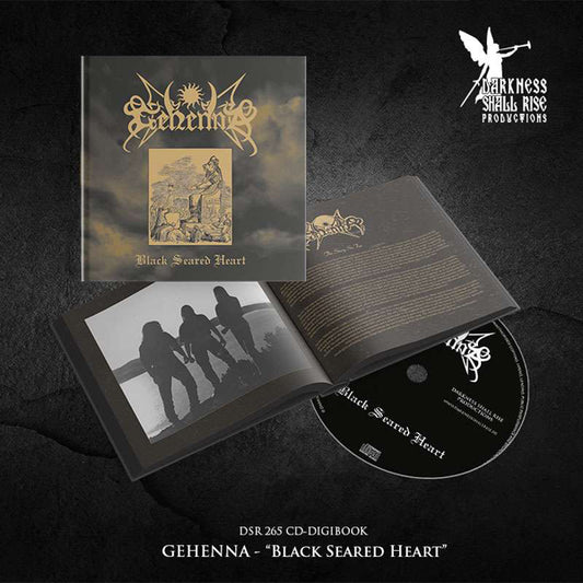 Gehenna - Black Seared Heart (Hardcover-Digibook) - Black Metal - CDBK
