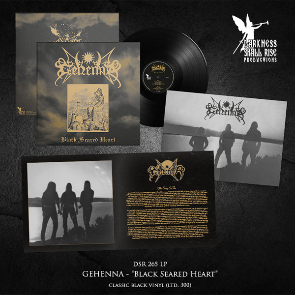 Gehenna - Black Seared Heart (Black Vinyl) - Black Metal - LP