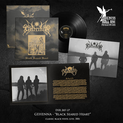 Gehenna - Black Seared Heart (Black Vinyl) - Black Metal - LP