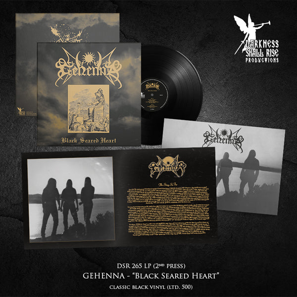 Gehenna - Black Seared Heart (Black Vinyl 2Nd Press) - Black Metal - LP