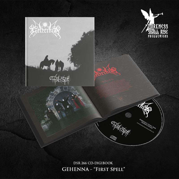 Gehenna - First Spell (Hardcover-Digibook) - Black Metal - CDBK