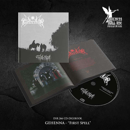 Gehenna - First Spell (Hardcover-Digibook) - Black Metal - CDBK