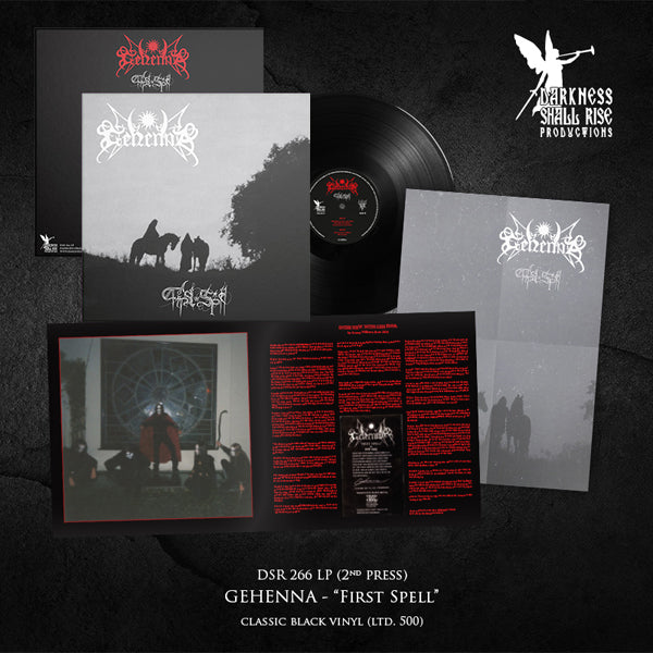 Gehenna - First Spell (Black Vinyl 2Nd Press) - Black Metal - LP