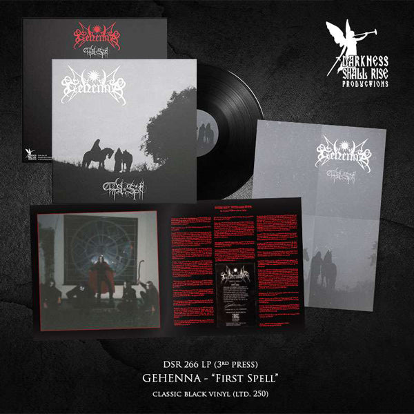 Gehenna - First Spell (Black Vinyl 3Rd Press) - Black Metal - LP