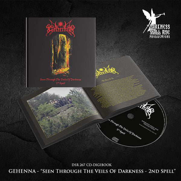 Gehenna - Seen Through The Veils Of Darkness (Hardcover-Digibook) - Black Metal - CDBK