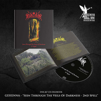 Gehenna - Seen Through The Veils Of Darkness (Hardcover-Digibook) - Black Metal - Music CDBK