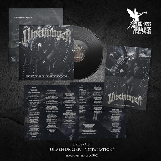 Ulvehunger - Retaliation (Black Vinyl) - Black Metal - LP