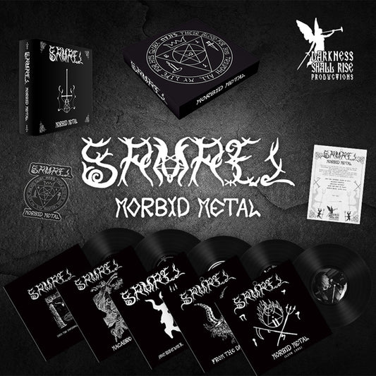 Samael - Morbid Metal (Black Vinyl 5-Ep Box + Book + Patch) - Black Metal - 7EP