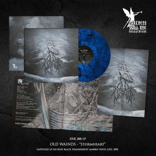 Old Wainds - Stomheart (Blue/Black Marble Vinyl) - Black Metal - LP