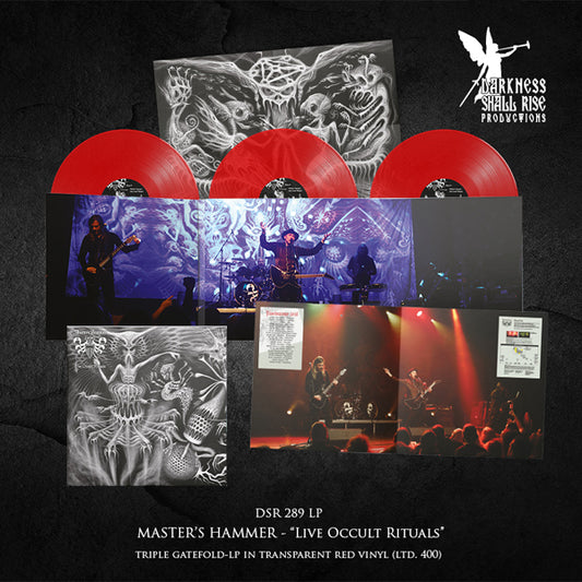 Master'S Hammer - Live Occult Rituals (Transparent Red Vinyl 3Lp) - Black Metal - 3LP