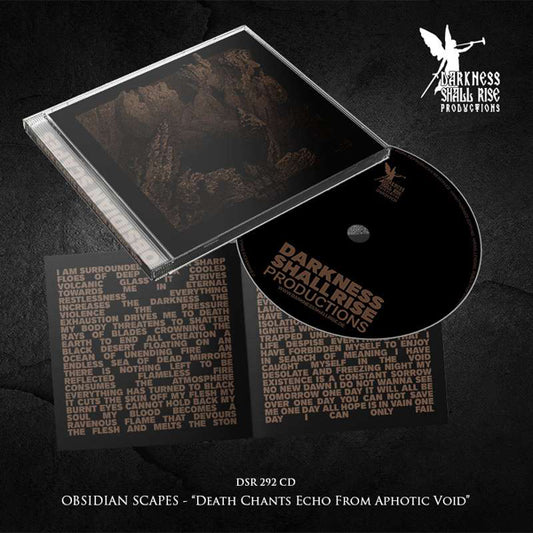 Obsidian Scapes - Death Chants Echo From Aphotic Void - Doom Metal - CD
