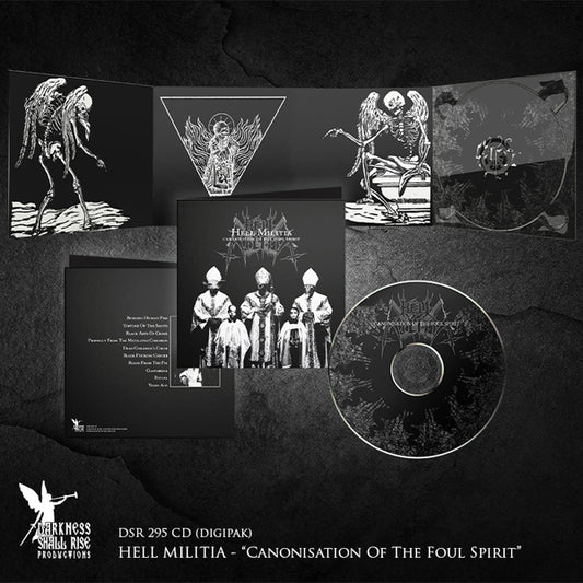 Hell Militia - Canonisation Of The Foul Spirit - Black Metal - CDD